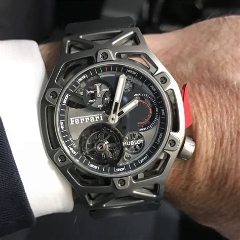 Techframe Ferrari Tourbillon Chronograph Men's Watch